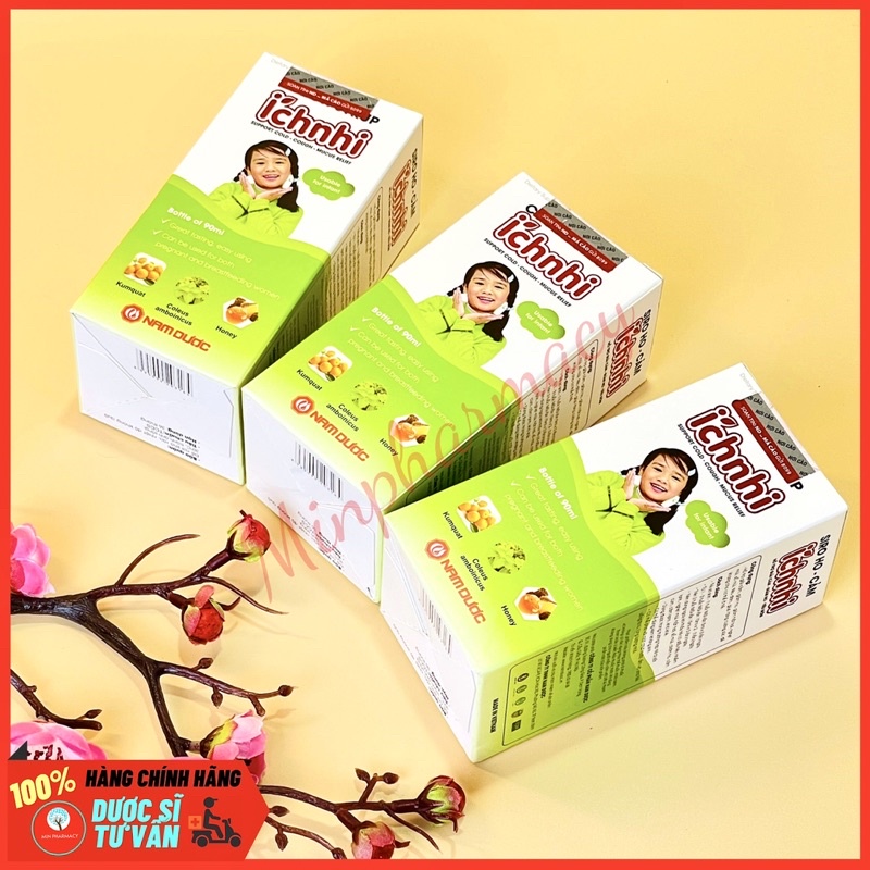 Siro Ho - Cảm ÍCH NHI Nam Dược Chai 90ml - Minpharmacy