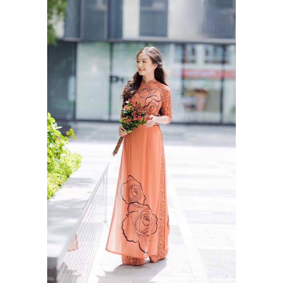 ÁO DÀI MAY SẴN VÀ VẢI MAY ÁO DÀI CAO CẤP