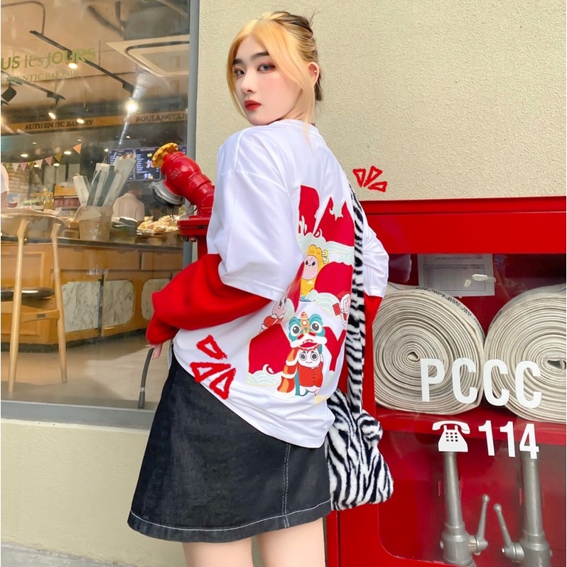 🧧ÁO THUN HOLI TẾT 2022 Brand BMOODY🧧——-Tặng kèm Box+Tote Bag+Sticker Tết