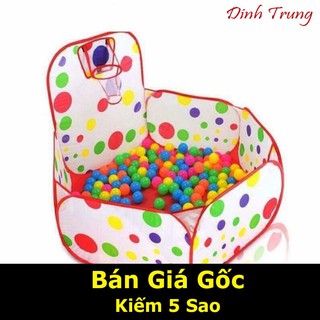 [RẺ NHẤT SHOPEE] Lều nhà banh an toàn cho bé kèm 100 bóng