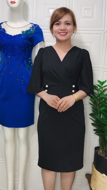 Đầm trung niên nữ thiết kế cao cấp