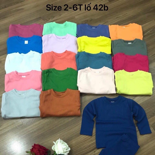 Combo 5 bộ thu đông chất cotton bozip