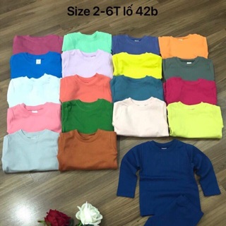 Combo 5 bộ thu đông chất cotton bozip