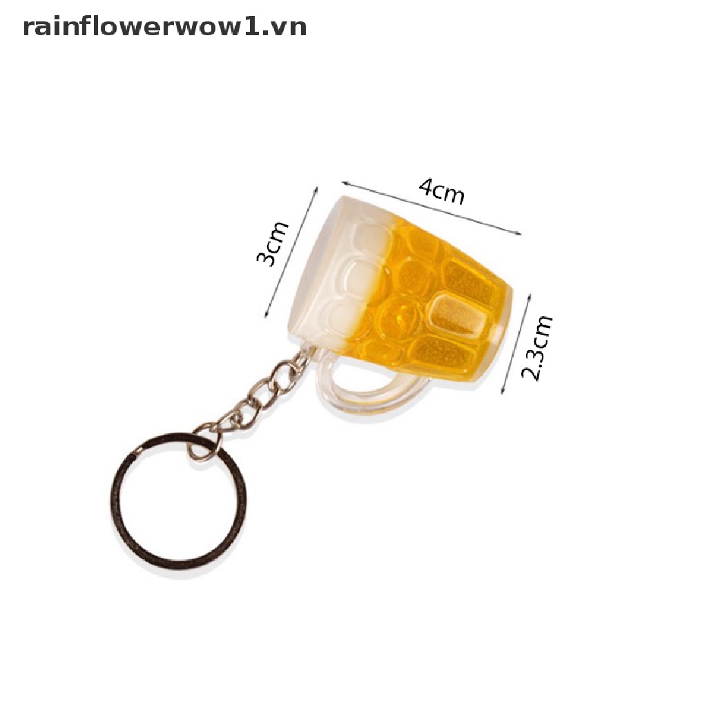 Móc Khóa Nhựa Hình Ly Bia Độc Đáo Cho Nam Và Nữ
