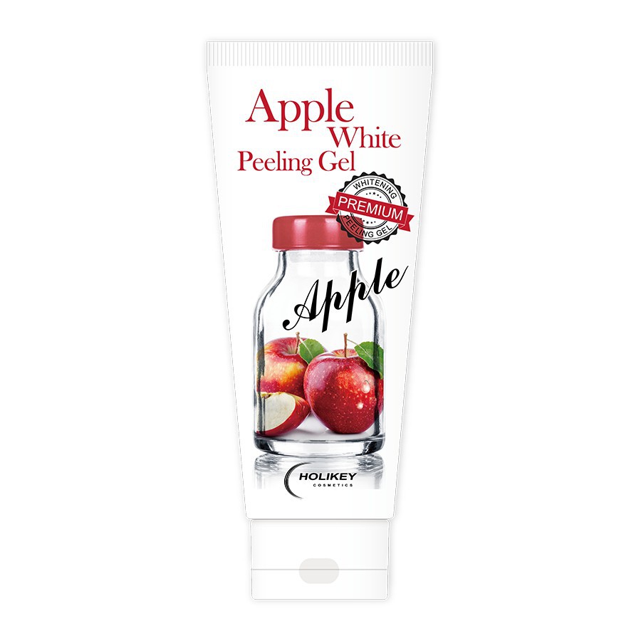 Gel Tẩy Tế Bào Chết Táo Đỏ Holikey Apple White Peeling Gel Làm Sáng Da, Cải Thiện Nếp Nhăn 100ml