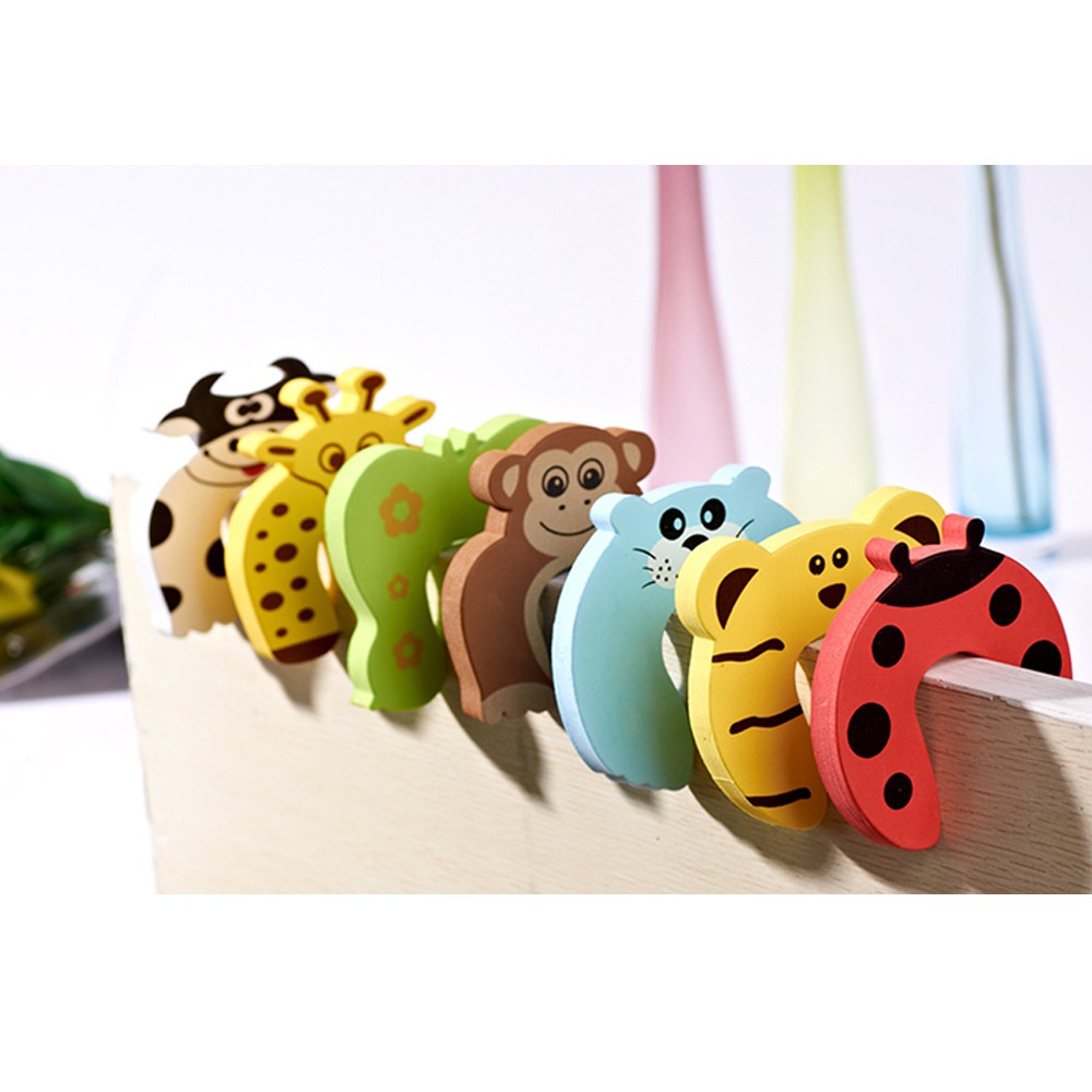 Bộ 2 Chặn kẹt cửa an toàn cho bé (ảnh thật)