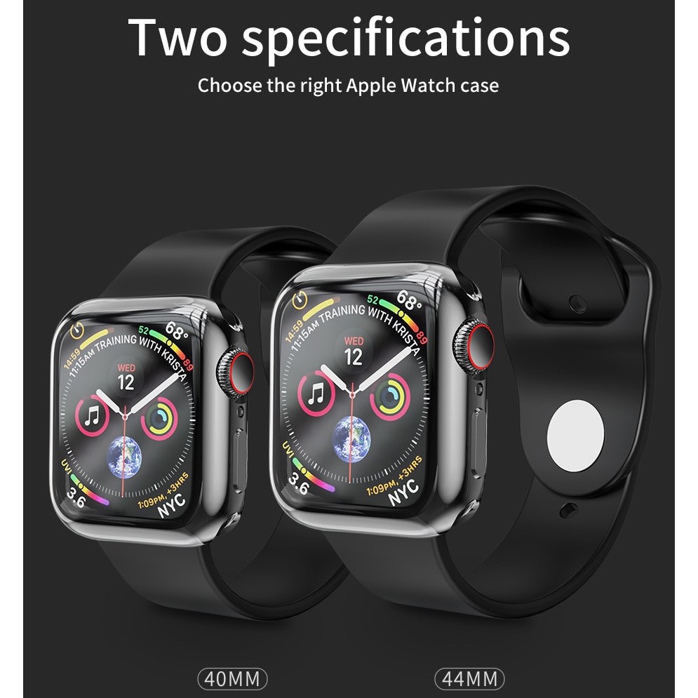 Ốp Dẻo Bảo Vệ Màn Hình Apple Watch Series 4 | 5 | 6 40mm 44mm Chống Trầy Xước Va Đập Bể Vỡ Màn Hình