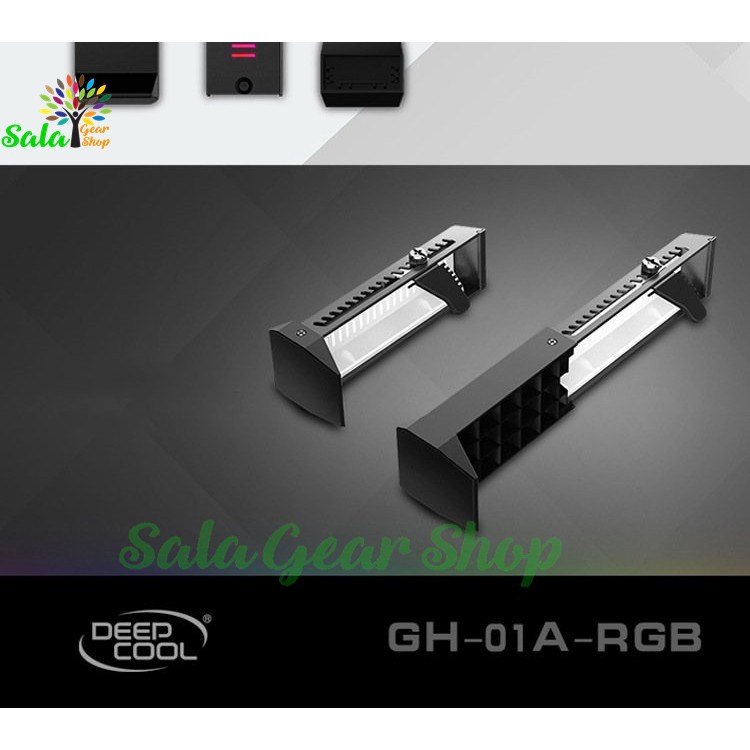 Bộ Đỡ Card Màn Hình Chống Xệ Card VGA DeepCool GH-01-ARGB | WebRaoVat - webraovat.net.vn