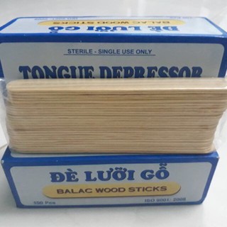 Que đè lưỡi gỗ - Que wax lông Lạc Việt