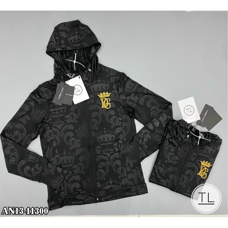 Áo Chống Nắng Black Nam Dolce Vân Vương Miện Lá