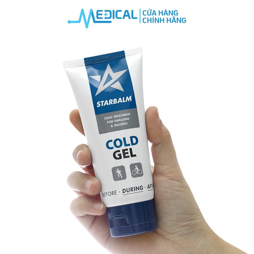 Gel làm lạnh thể thao STARBALM Cold Gel dùng trong và sau khi chơi thể thao 100ml - MEDICAL