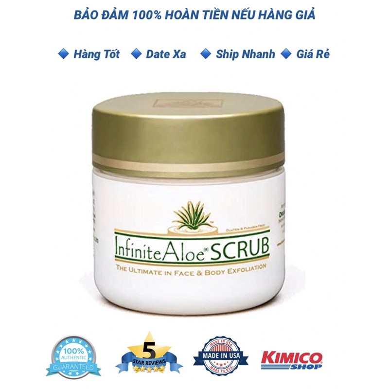 Kem Tẩy Tế Bào Chết Cho Da Mặt Infinite Aloe Scrub 118g