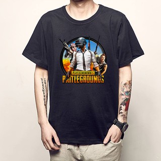 Áo thun in hình game PUBG Battlegrounds Mobile màu đen - Form rộng F2230