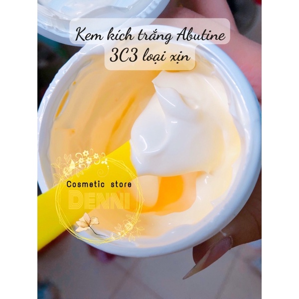 Lẻ hủ 200g kem kích trắng Abutine 3C3 loại chuẩn xịn