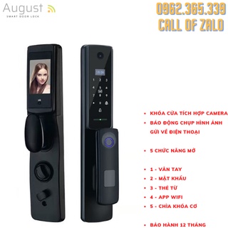 Khóa cửa vân tay August XS921