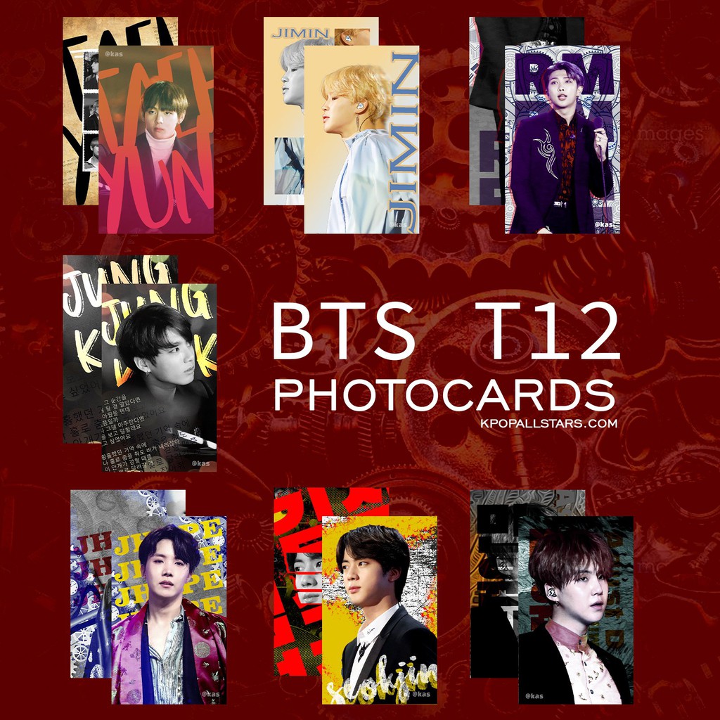 SET 21- 29 HÌNH BTS  DYT91112- BUTTER- 21CARD HỘP THIẾC- VINTAGETICKET- Độc quyền Kpop All Stars