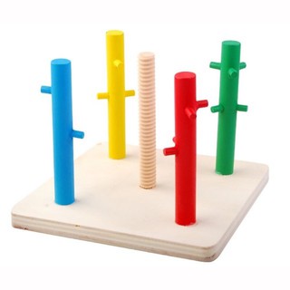 Thả cọc zic zac, luồn cọc (loại 5 cọc)