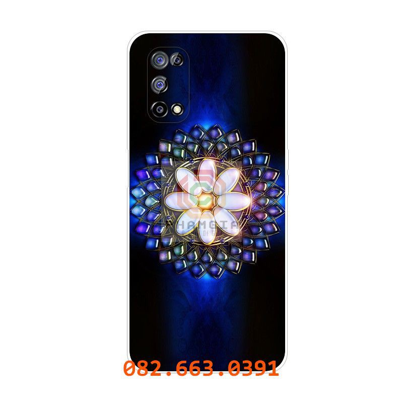 Ốp lưng Realme V5 dẻo in hình bông hoa sắc nét