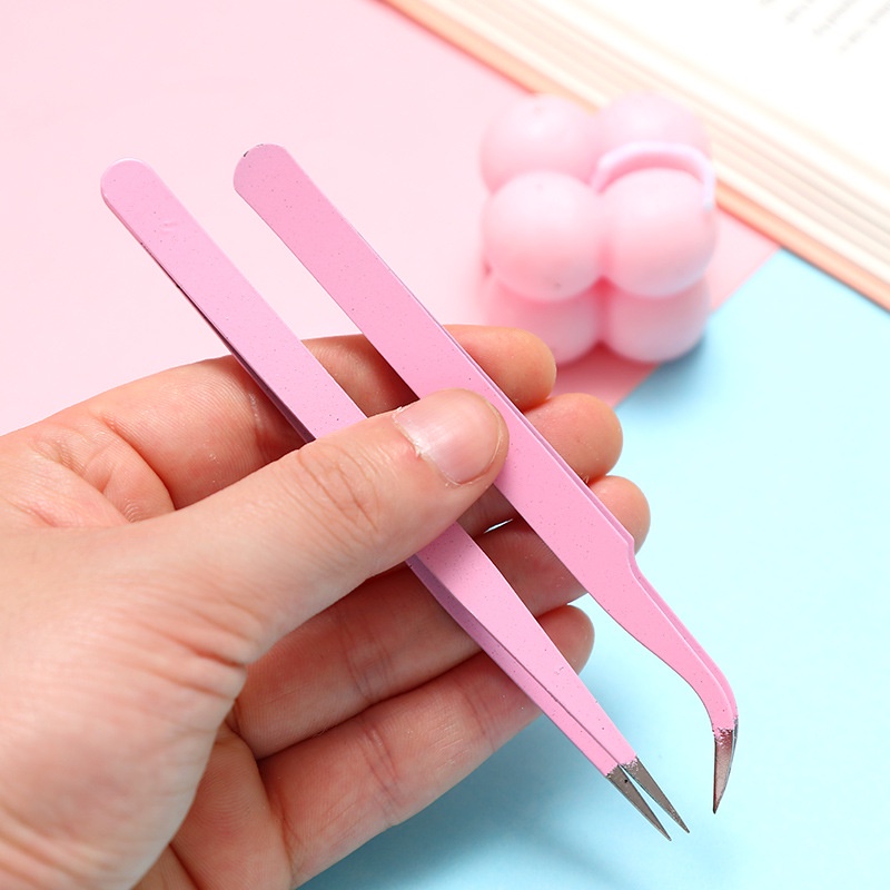 ⚡Kho Sẵn Sàng Giao Hàng Nhanh⚡Nhíp Thẳng 4 Màu Sắc Bằng Thép Không Gỉ Tiện Dụng Cho Học Sinh DIY