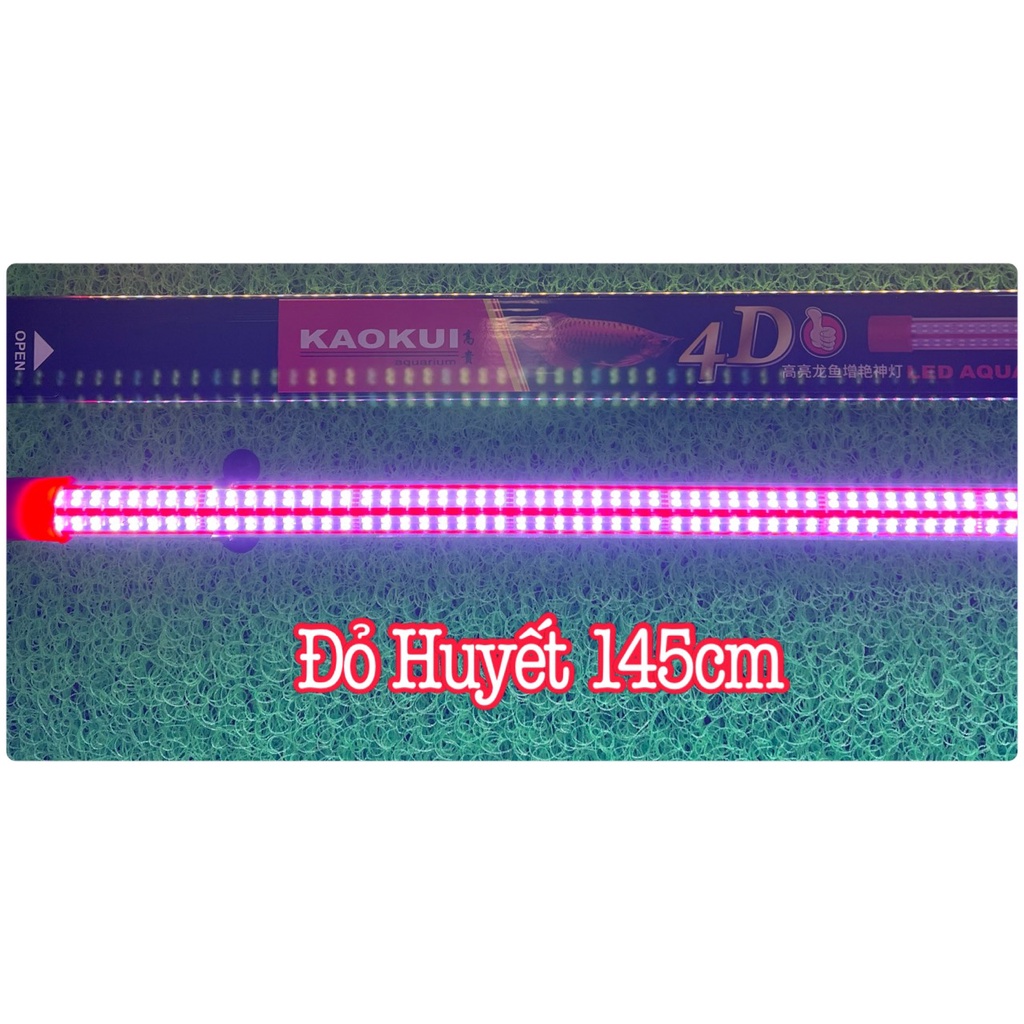 Đèn Led T10 4 Hàng Bóng Cho Huyết Long - Cho Bối Vàng Phiên Bản Mới Nhất Của Dòng T10 Kích Thước 95cm 115cm 145cm