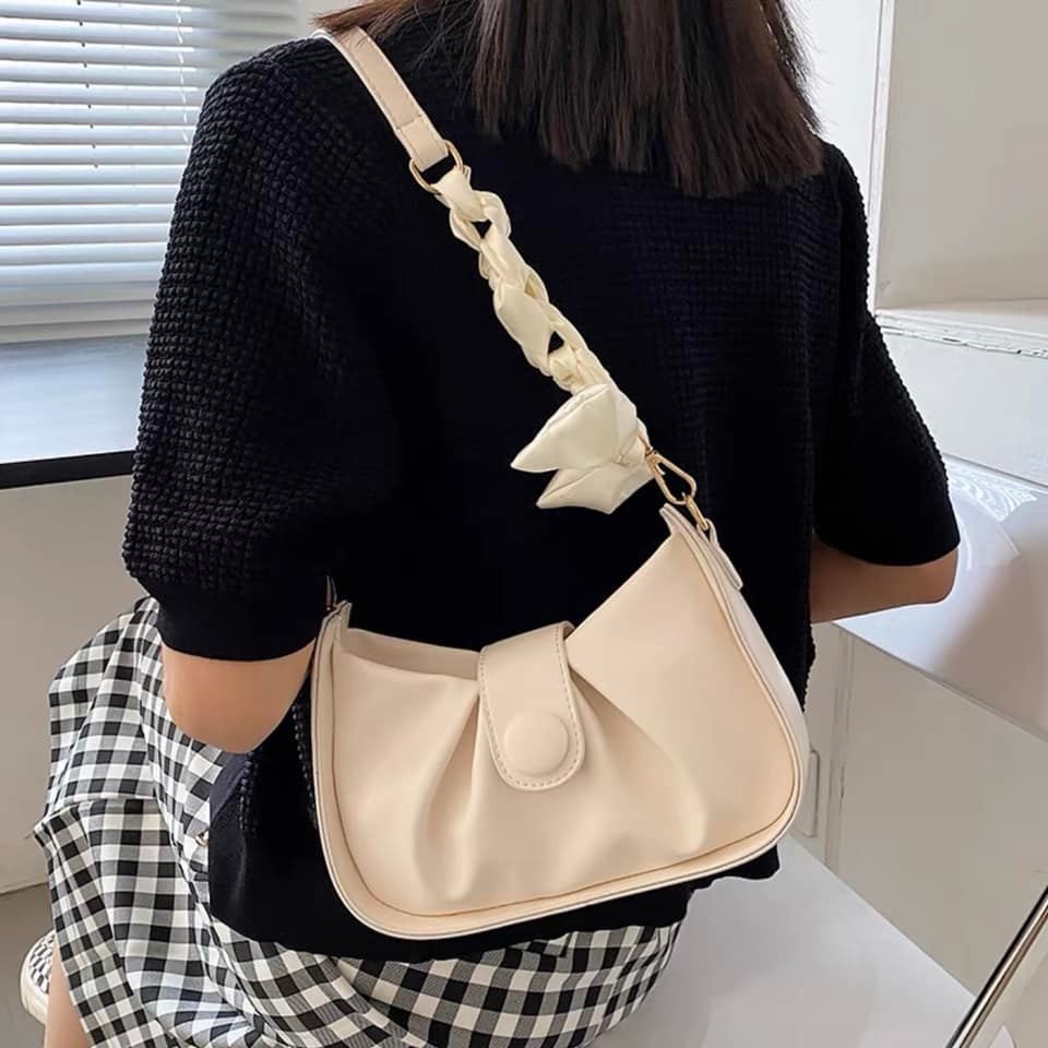 Túi dây nơ nữ Cnk thời trang nữ tính phong cách Hàn Quốc