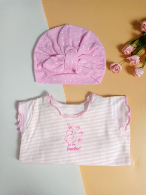 Combo 5 bộ mát hotga tay dài cho bé 4-10kg khách chọn