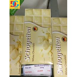 Socola trắng Schogetten 100g