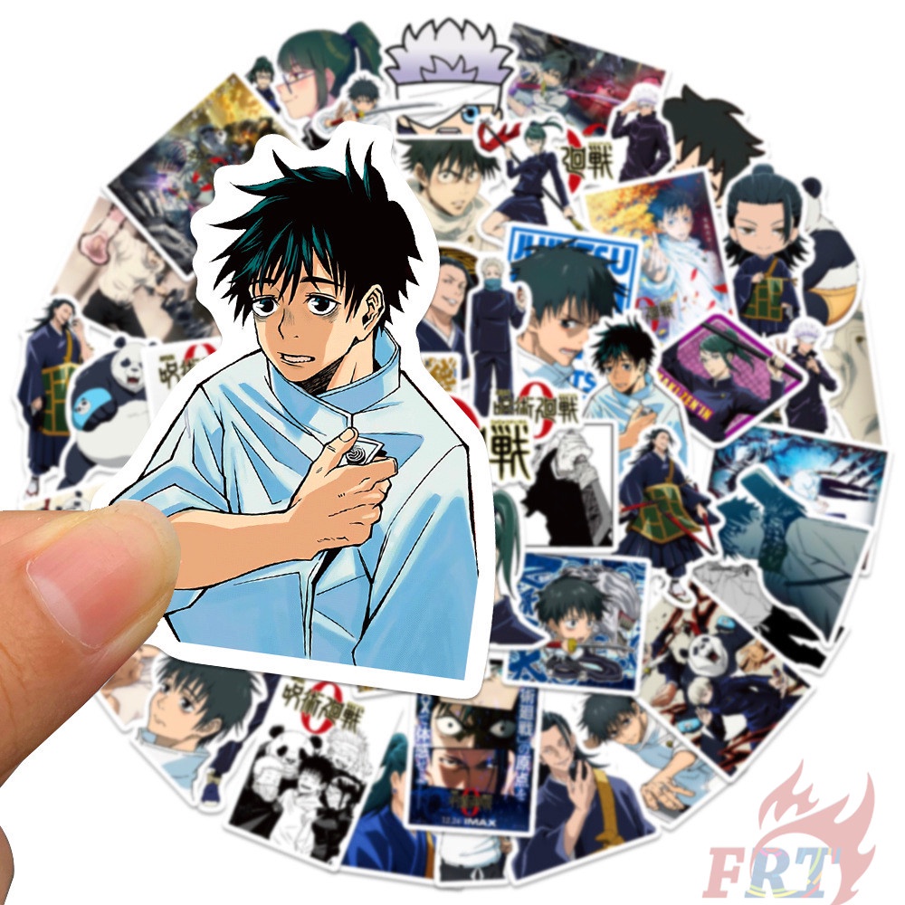 ❉ Jujutsu Kaisen. Bộ Sưu Tập Phim Ảnh 01 Miếng Dán ❉ Bộ 50 Miếng Dán Chống Thấm Nước Thời Trang