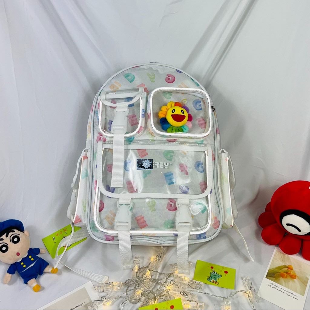 Balo Degrey họa tiết chữ và TieDye Backpack Local Brand - GIN STORE