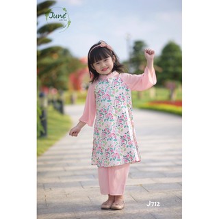 Áo dài Tết bé gái (10-35kg)