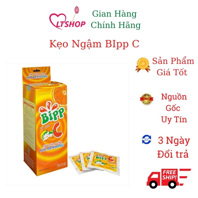 Kẹo bổ xung vitamin C tăng cường đề kháng