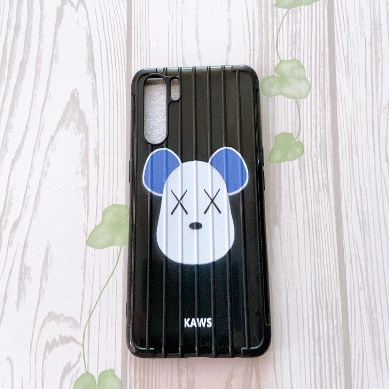 Ốp dẻo vali hình nổi Oppo A91/Reno 3/F15