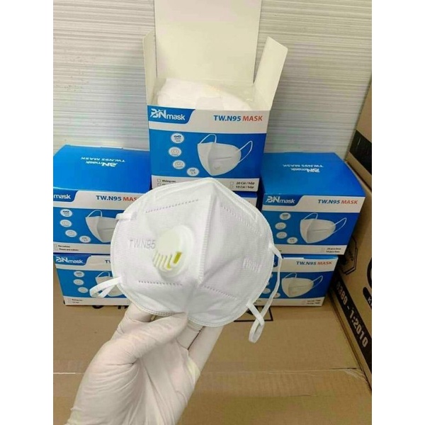 (Kn95) khẩu trang KN95 không van kháng khuẩn cao cấp