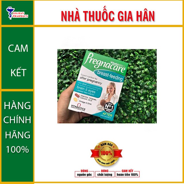 Vitabiotics Pregnacare Breast Feeding - Viên Uống Lợi Sữa Giúp Tăng Số Lượng &amp; Chất Lượng Sữa Mẹ