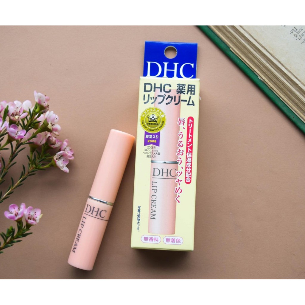 [+ Qùa] Son dưỡng môi DHC Lip Cream 1,5g không màu