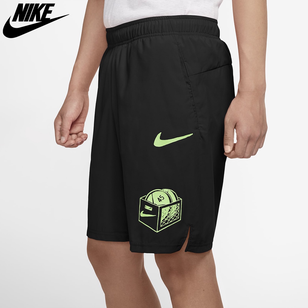 NIKE CHÍNH HÃNG - Quần ngắn thể thao nam nữ Nike Flex Men's Graphic Short chính hãng - Black