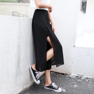 [ORDER] QUẦN VOAN GIẢ VÁY XẺ TÀ