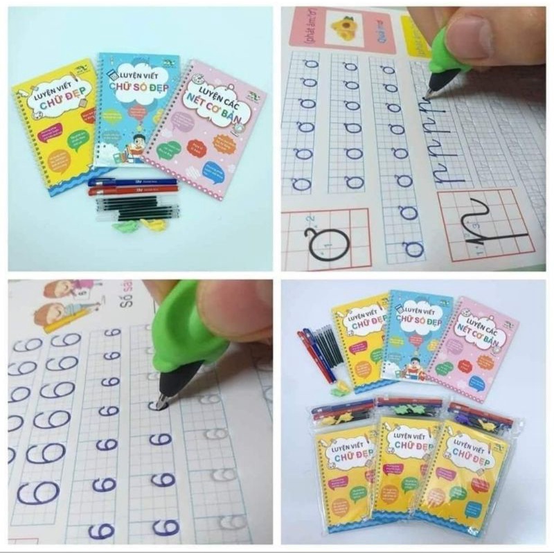 LUYỆN CHỮ ĐẸP THẦN KÌ TỰ BAY MỰC