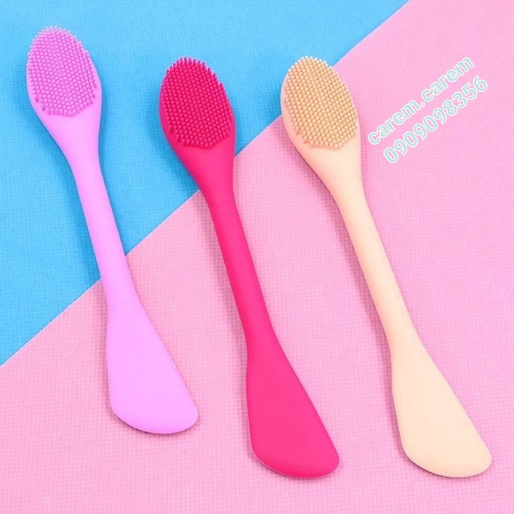 Cọ hai đầu tẩy tế chết silicone