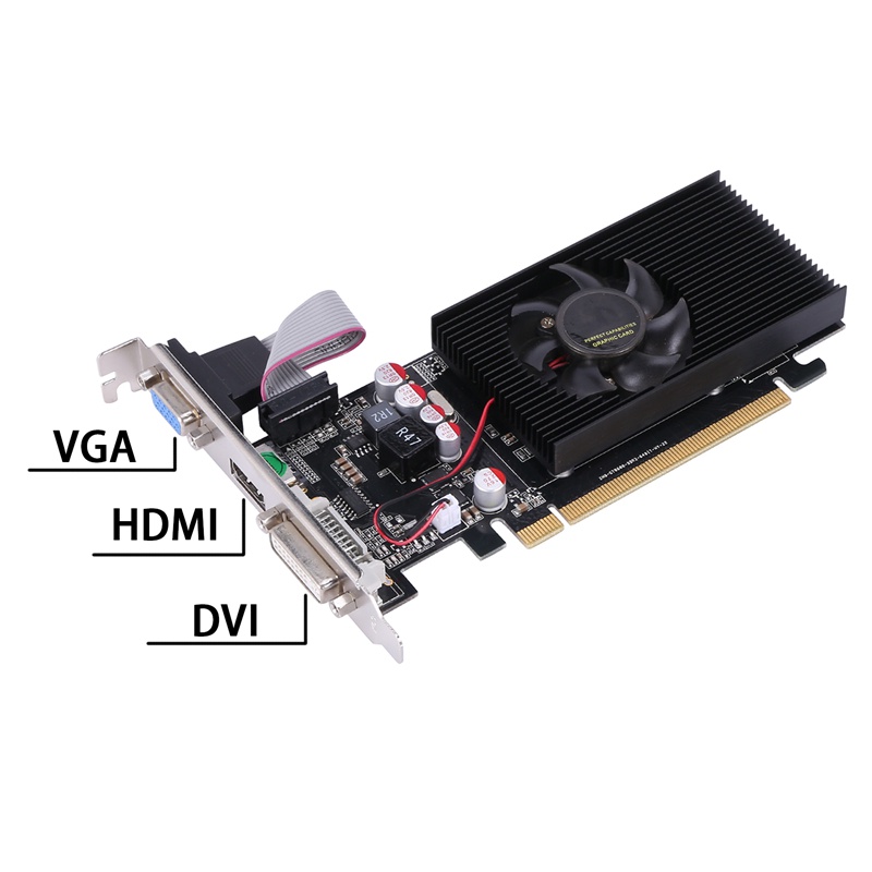 GT210 1G D2 64BIT Image Card, Dual-Screen Bright Image Card Supports Large and Small Chassis/All-In-One/Desktop | BigBuy360 - bigbuy360.vn