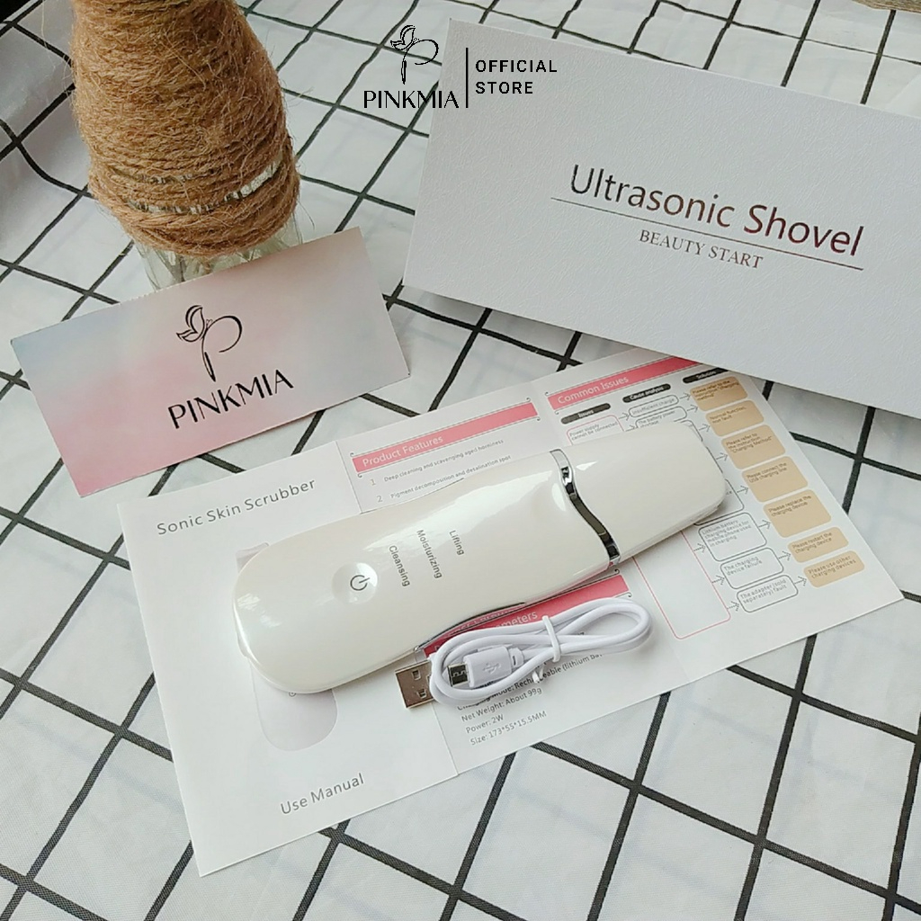 Máy Cà Da Chết, Làm Sạch Sâu,Loại Bỏ Tế Bào Chết Tích Tụ, Kết Hợp Điện Di Ion Đẩy Tinh Chất