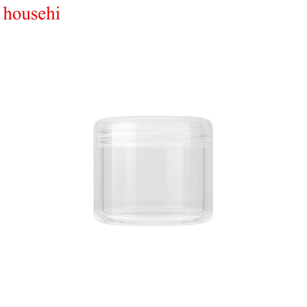 Lọ nhựa trong suốt để đựng mỹ phẩm đi du lịch tiện lợi cỡ 3g/ 5g/ 10g/ 15g/ 20g