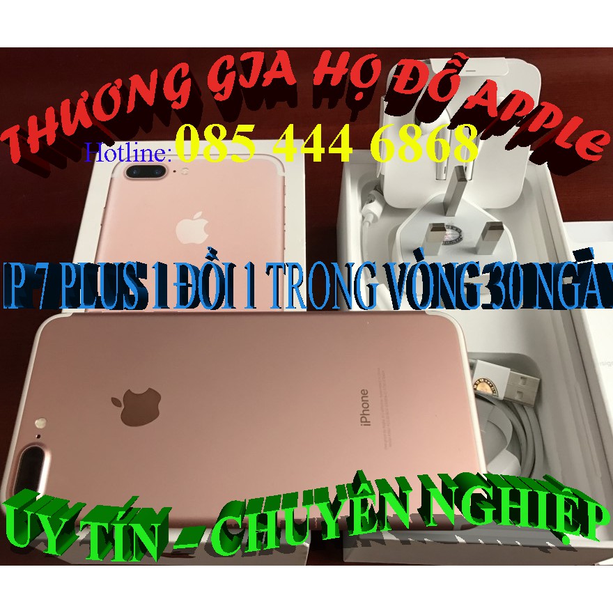 ĐIỆN THOẠI IPHONE 7 PLUS QUỐC TẾ CHÍNH HÃNG APPLE SẢN XUẤT MÁY ZIN NGUYÊN BẢN ĐẸP NHƯ MỚI GIAO HÀNG TOÀN QUÔC