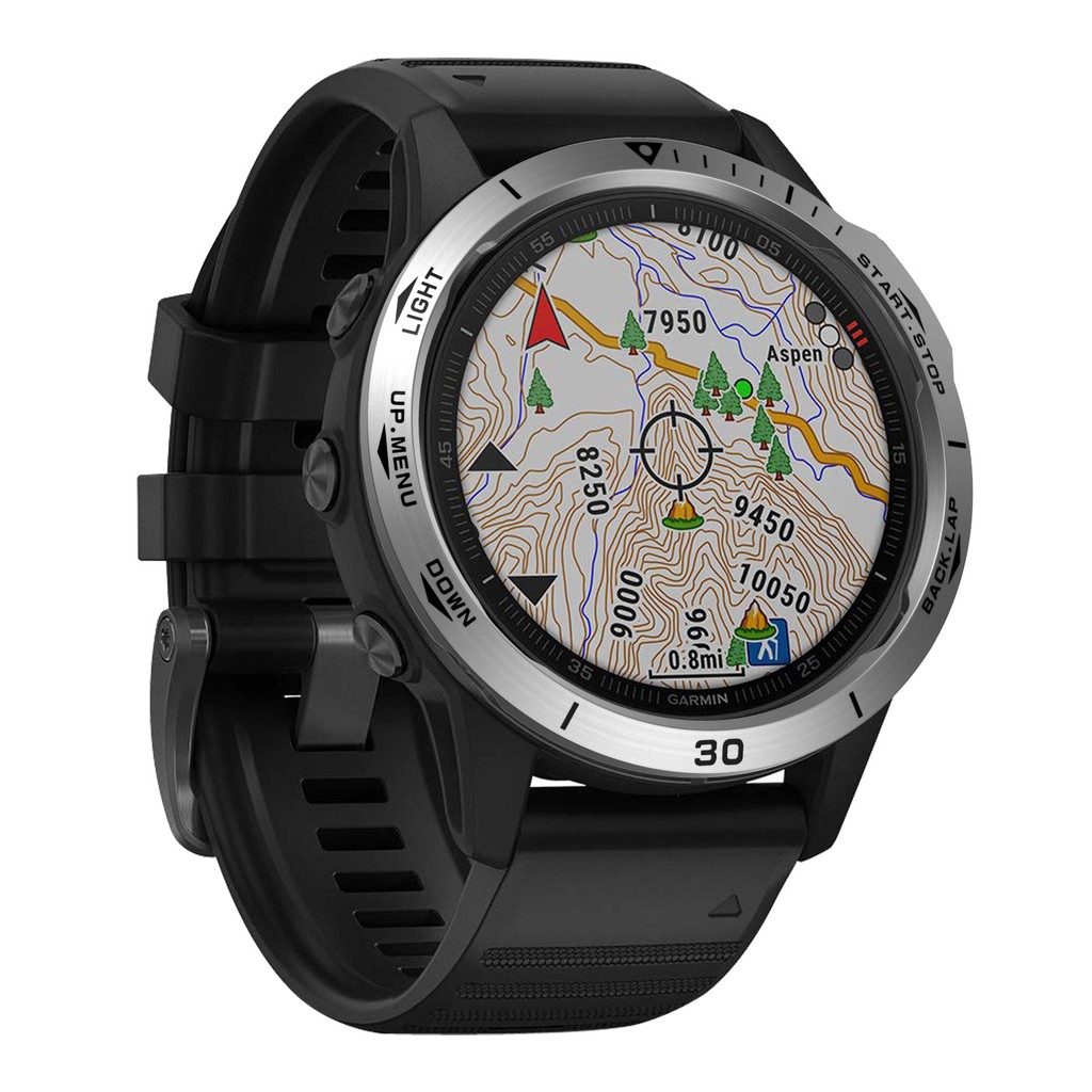 Viền thép không gỉ bảo vệ mặt đồng hồ thông minh cho Garmin Fenix 6/Fenix 6 Pro/Fenix ​​6 Sapphire