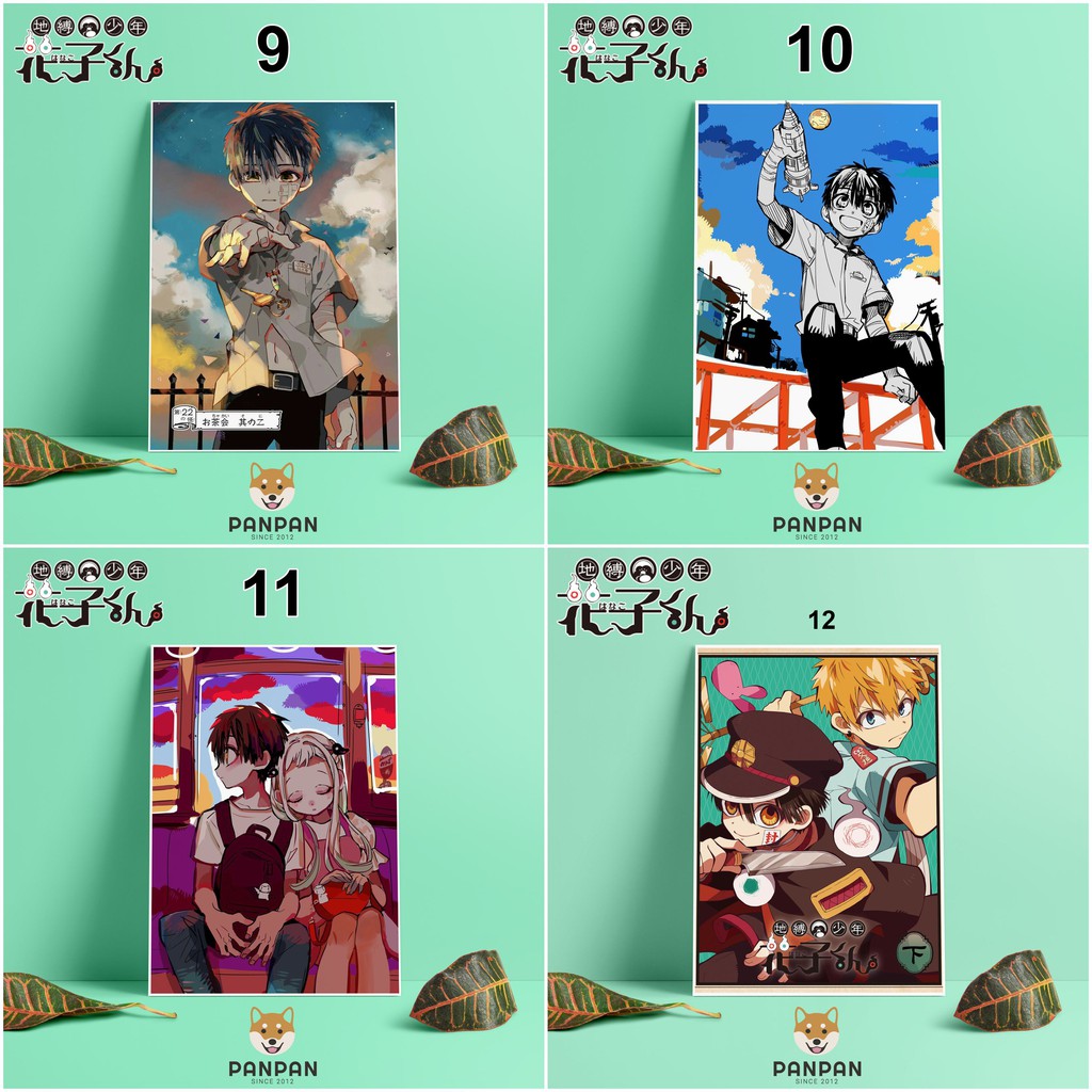 Postcard Cao Cấp - Poster Jibaku Shounen Hanako-kun (1)