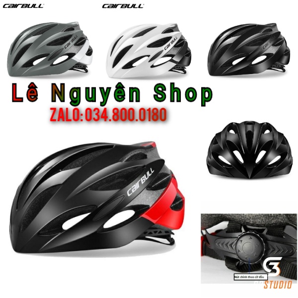 &lt;&lt;Phân Phối Sỉ&gt;&gt;Mũ Bảo Hiểm Xe Đạp Chính Hãng Thương Hiệu CAIRBULL (Tem BH 12 Tháng)