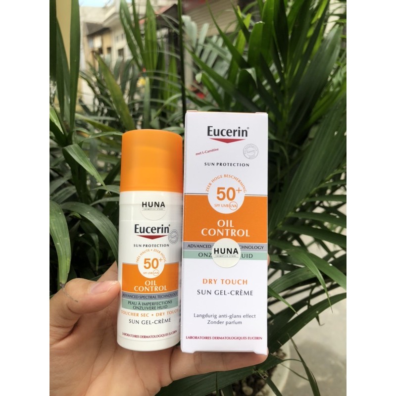 ( AUTH- PHÁP) Kem chống nắng Eucerin Oil Control Dry Touch 50ml