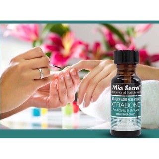 Liên kết bột primer xtrabond mia secret 15ml , liên kết bột mỹ
