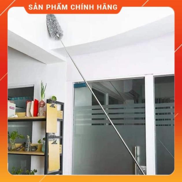 Chổi quét bụi, máng nhện trần nhà gấp gọn thông minh
