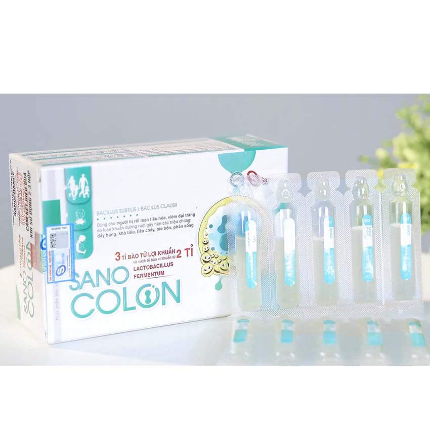 Sano Colon hộp 20 ống , bổ sung lợi khuẩn cho đường ruột , Cvspharmacy